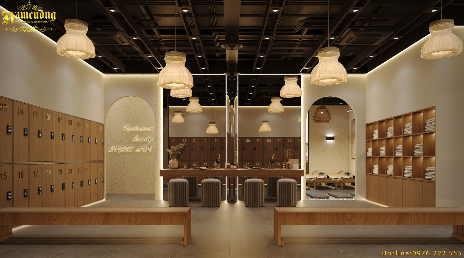 Mô hình Spa phong cách hiện đại đẹp, thu hút khách hàng