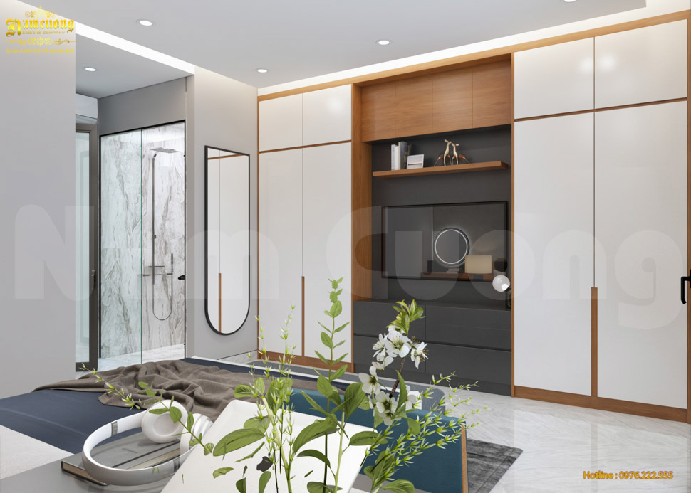 Phòng ngủ theo phong cách nội thất thông minh