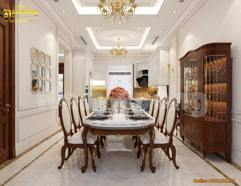 Phòng bếp mang phong cách cổ diển