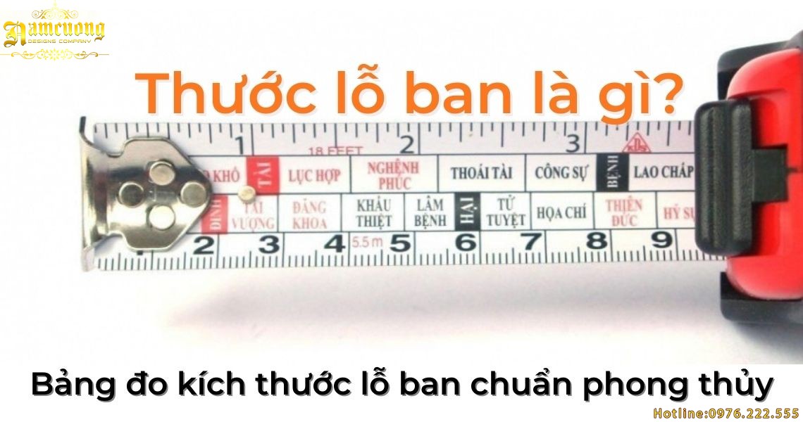 Thước lỗ ban là gì