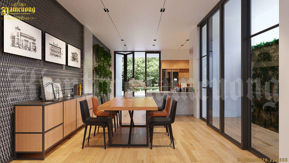 go cong nghiep trong thiet ke noi that