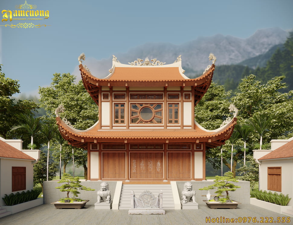 Tổng quan kiến trúc thiết kế chùa Phục Quốc