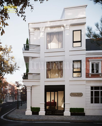 Mái bằng mang đến vẻ đẹp khác lạ cho công trình