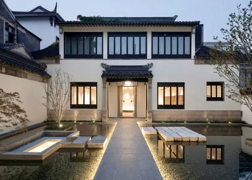 Phong cách kiến trúc Trung Hoa hiện đại