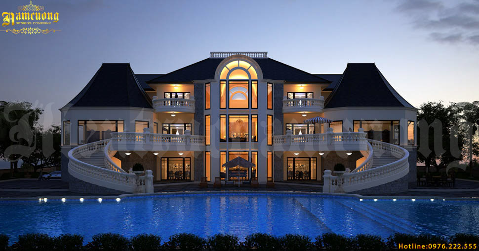 Biệt thự phong cách kiến trúc tân cổ điển 