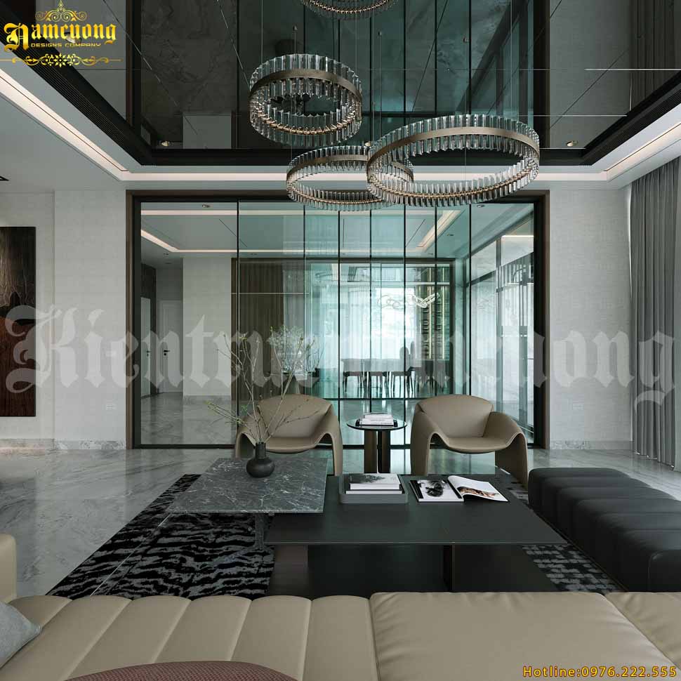 Phong cách hiện đại tối ưu công năng sử dụng