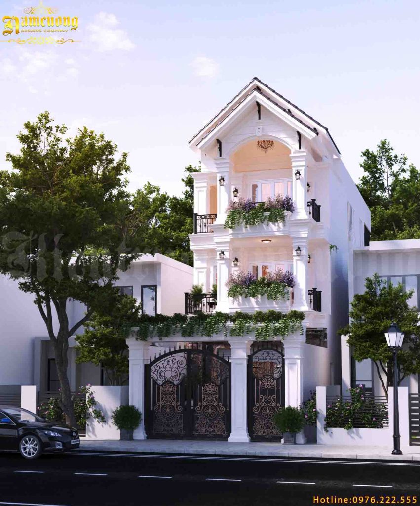 thiết kế nhà phố mặt tiền 6m