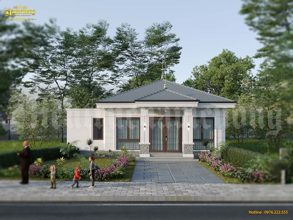 Nhà mặt tiền 6m mái Nhật được ưa chuộng