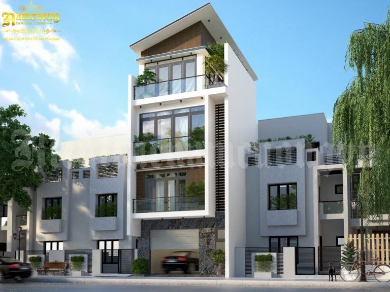 thiết kế nhà phố mặt tiền 6m