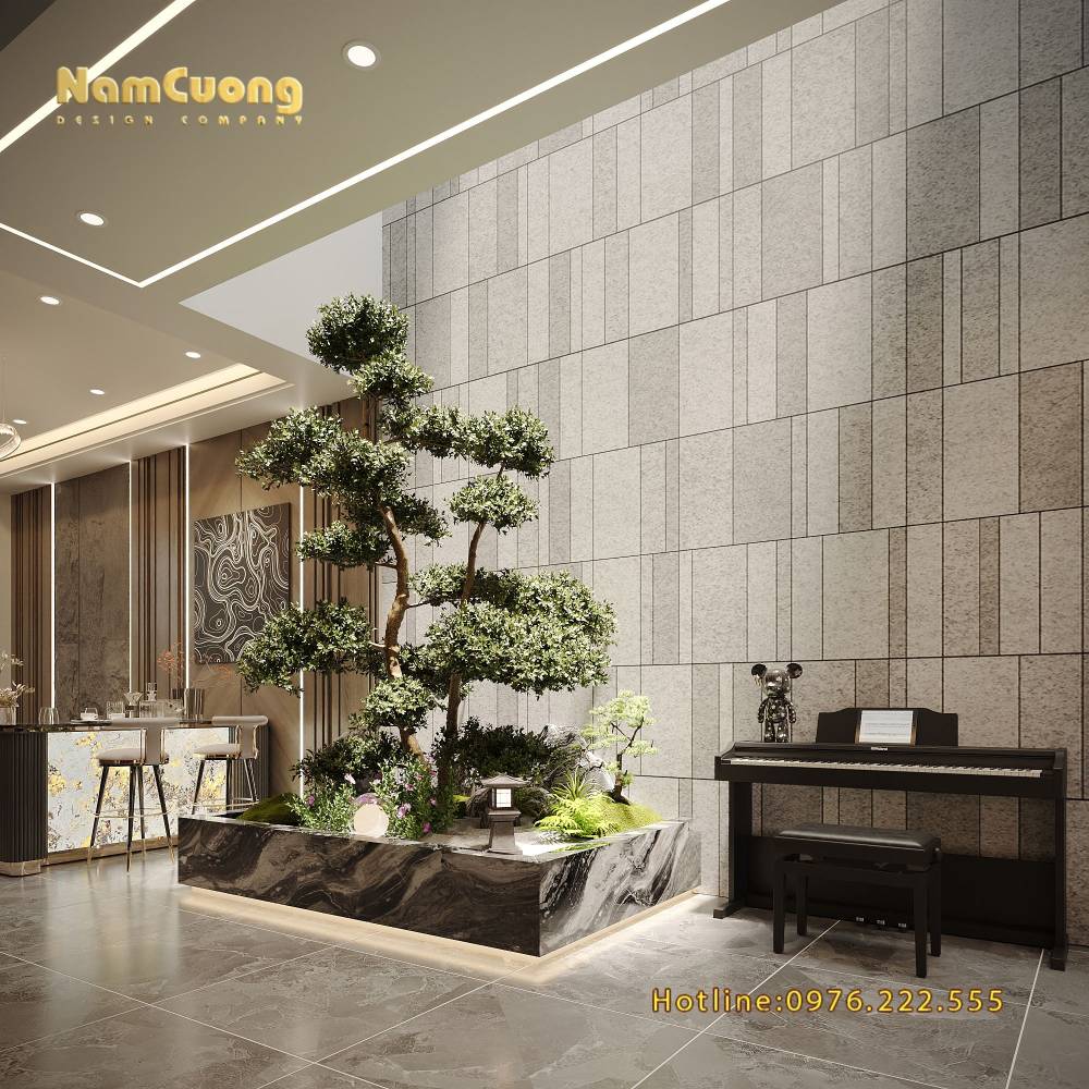 Bonsai & Giếng Trời