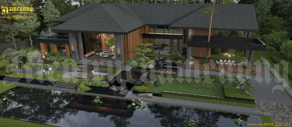 Sử dụng cây cảnh là "linh hồn" của phong cách kiến trúc tropical