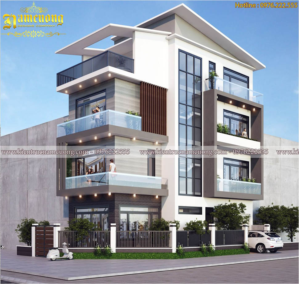Thiết kế giếng trời lấy sáng, gió