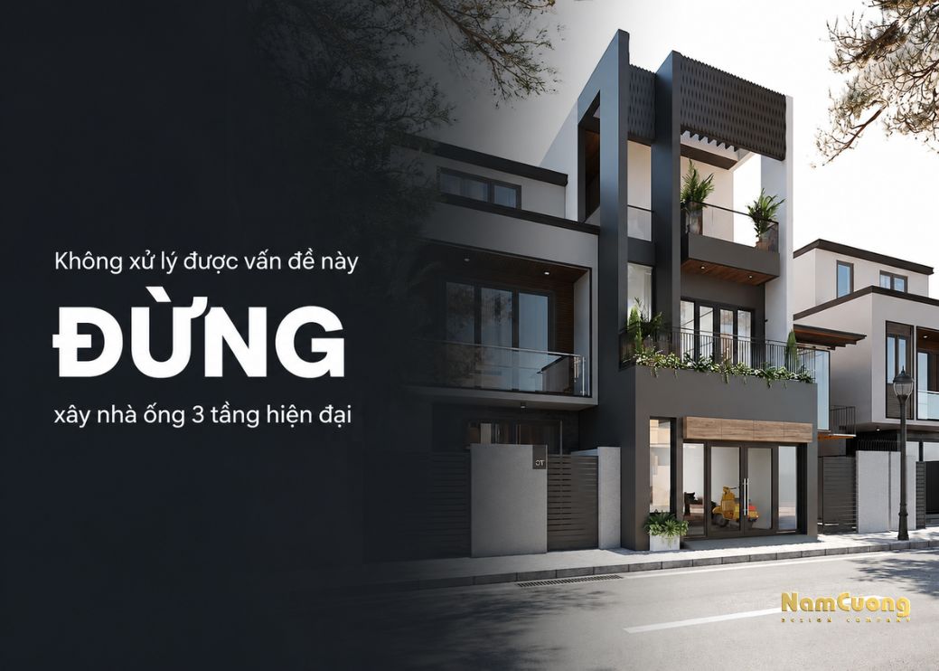 thiet ke nha ong 3 tang hien dai