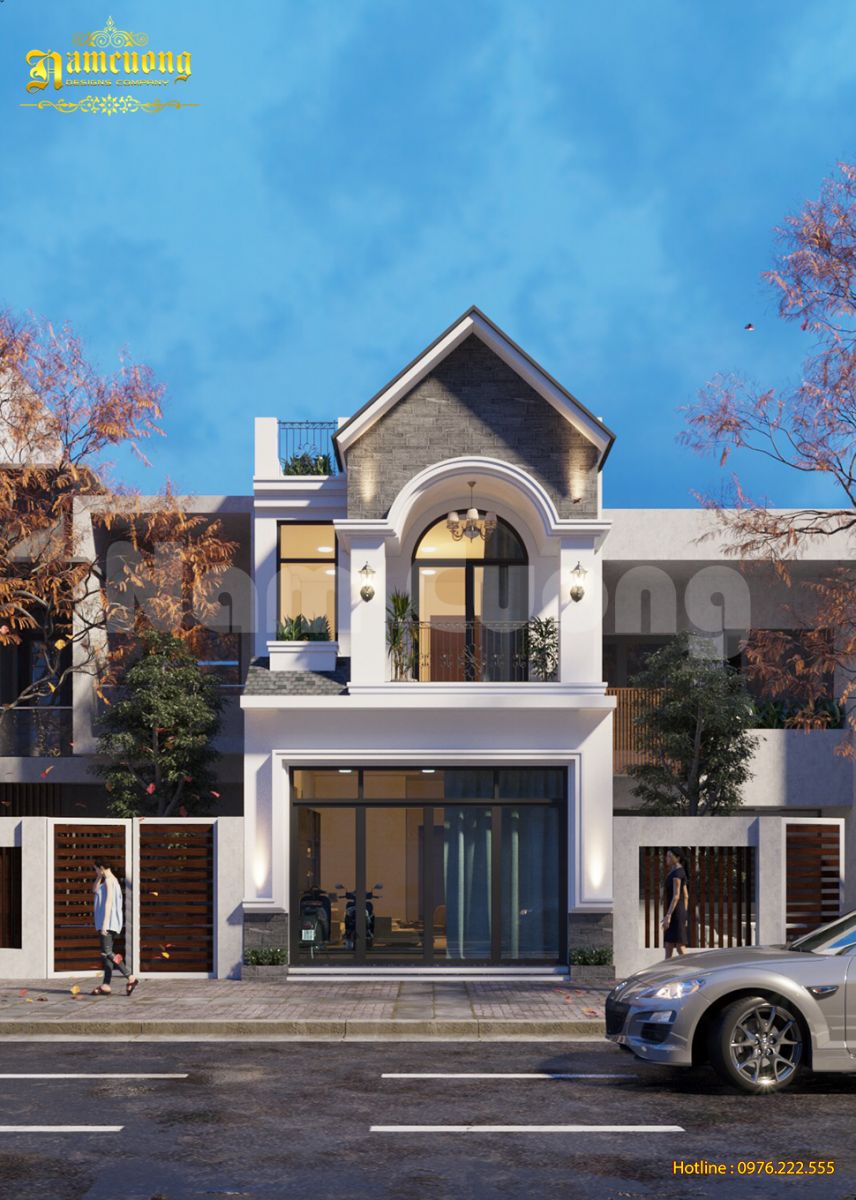 Mẫu nhà ống tối giản