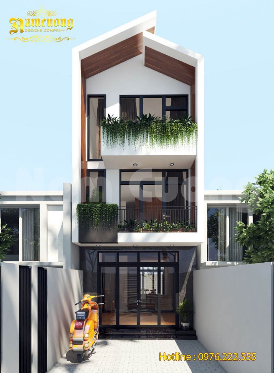 Mẫu nhà ống 5m hiện đại đẹp