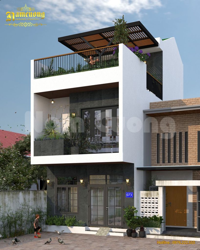 Nhà ống không gian mở đẹp