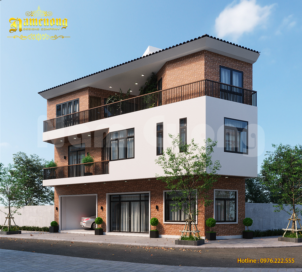Thiết kế nhà ống 3 tầng không gian mở