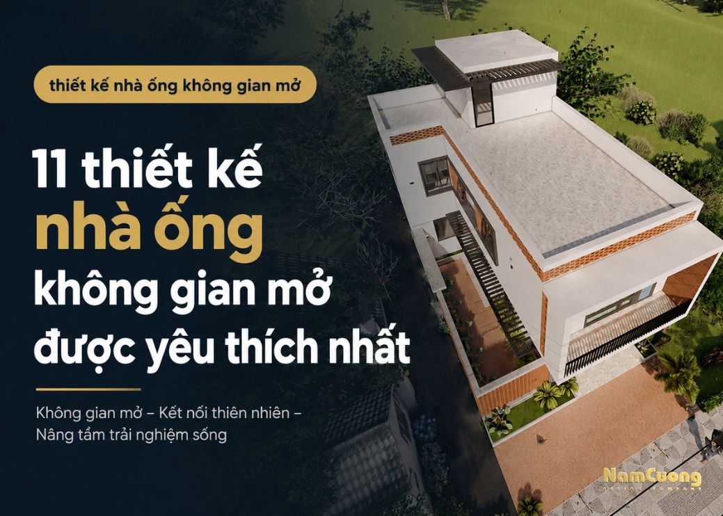 thiet ke nha ong khong gian mo